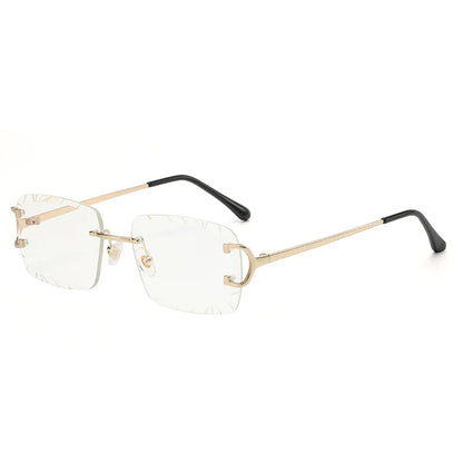 Randlose quadratische Sonnenbrille